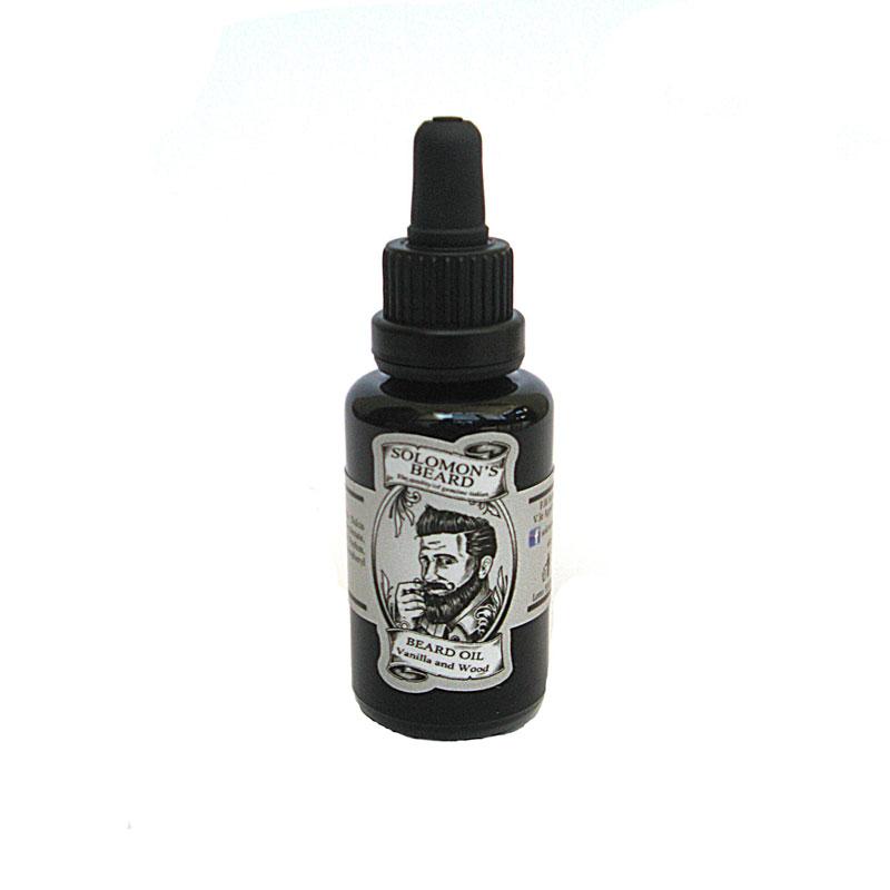 Solomon - Huile à Barbe - Vanille Boisée - 30ml