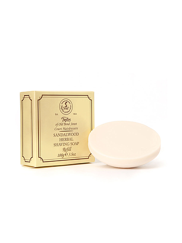 Taylor - Bois de santal recharge de savon à barbe - 100g
