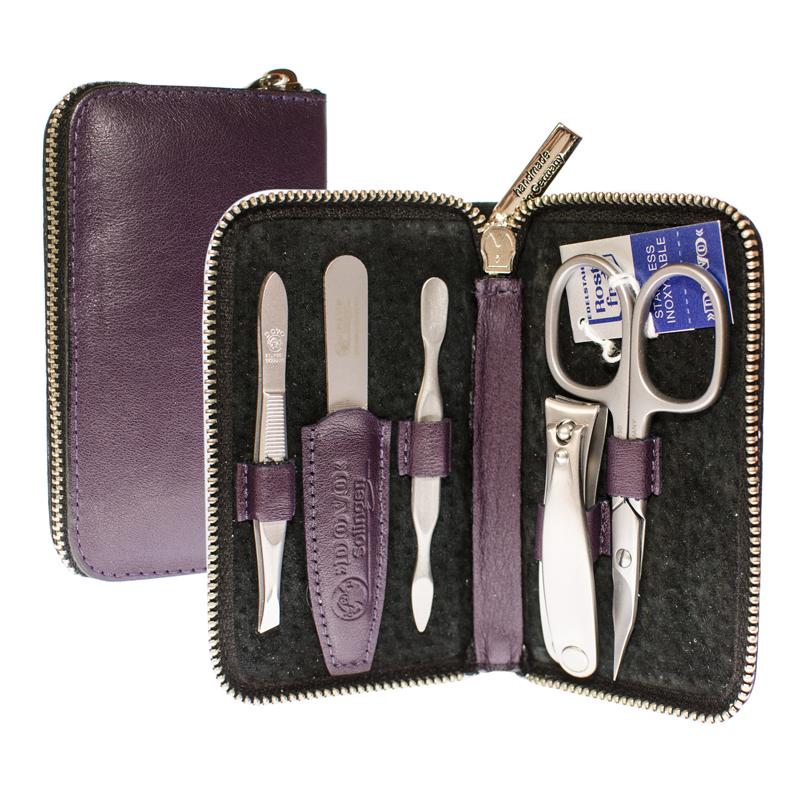 Dovo - Violet manicure set - 5 pieces