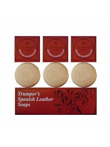 Trumper - Spanish Leather - Hand soap - 3 x 75g