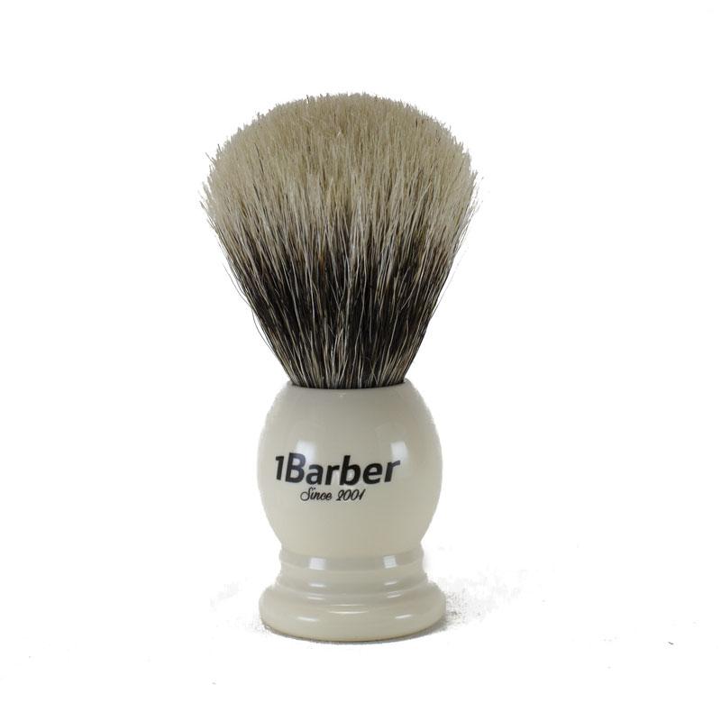 1Barber - Blaireau Best Badger - Ivoire - 21mm