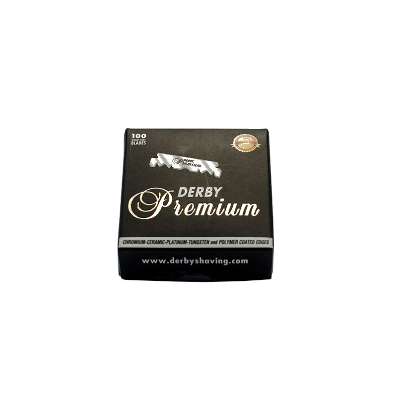 Derby - Black Premium - Demi Lames pour Shavettes