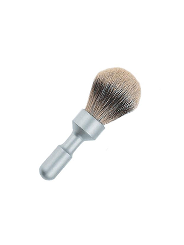 Merkur - Futur - Silvertip Shaving Brush - Satin - 23mm