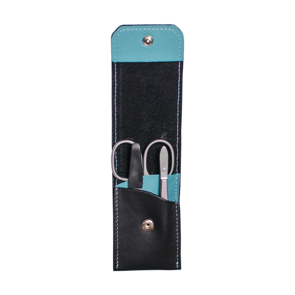 Dovo - Manicure Set - Black / Blue
