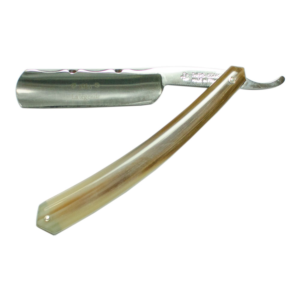 Thiers-Issard - Straight Razor 6/8 - Round Nose - Blond Horn