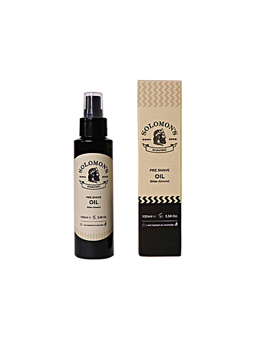 Solomon - Huile avant rasage - Amandes Amères - 100ml