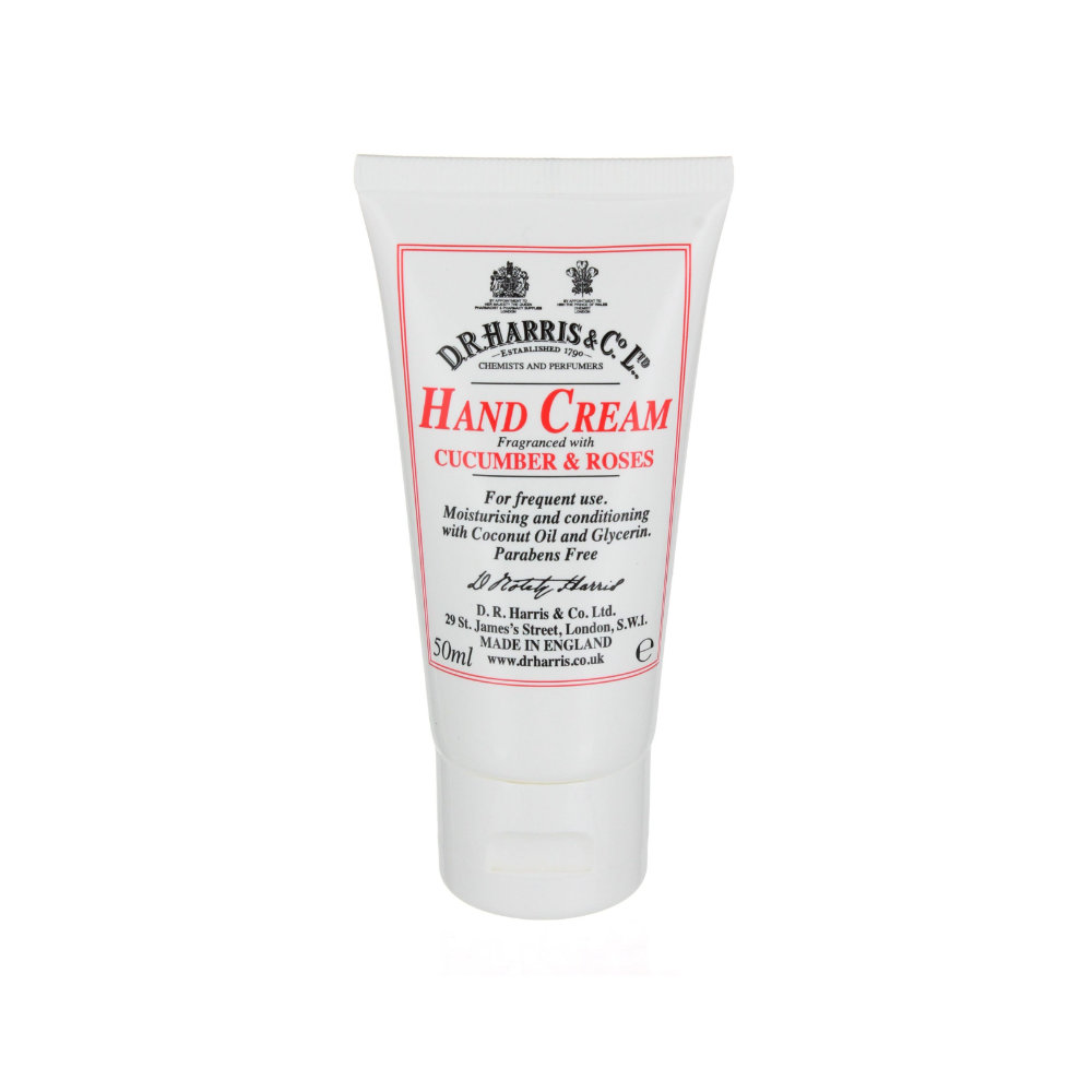 D.R. Harris - Crème pour les mains au concombre et aux roses - 50ml