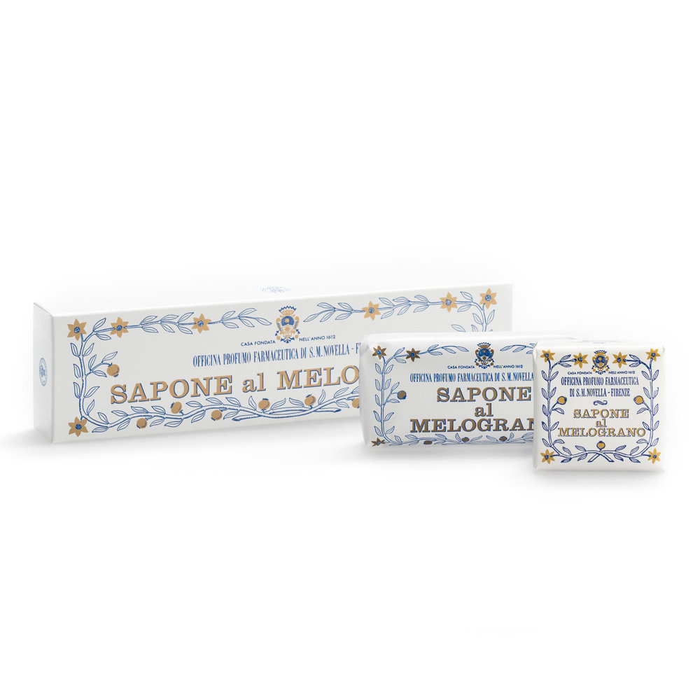 SM Novella - Savon Melograno - Boite de 3 Savons