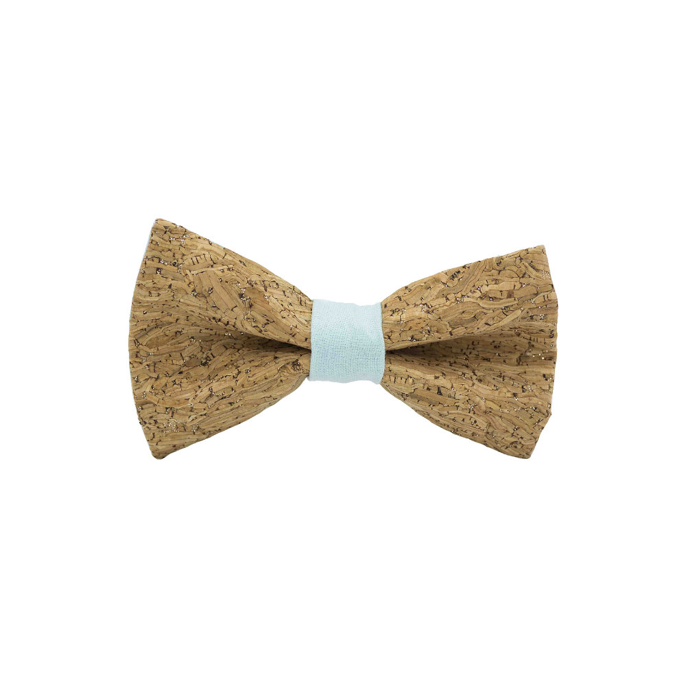 Jaggs - Cork bow tie "Merlot" - Green Water Ring