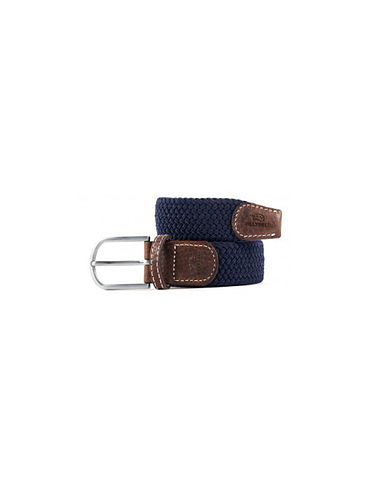 Billybelt - Ceinture tressée élastique - Bleu Marine - Taille 1