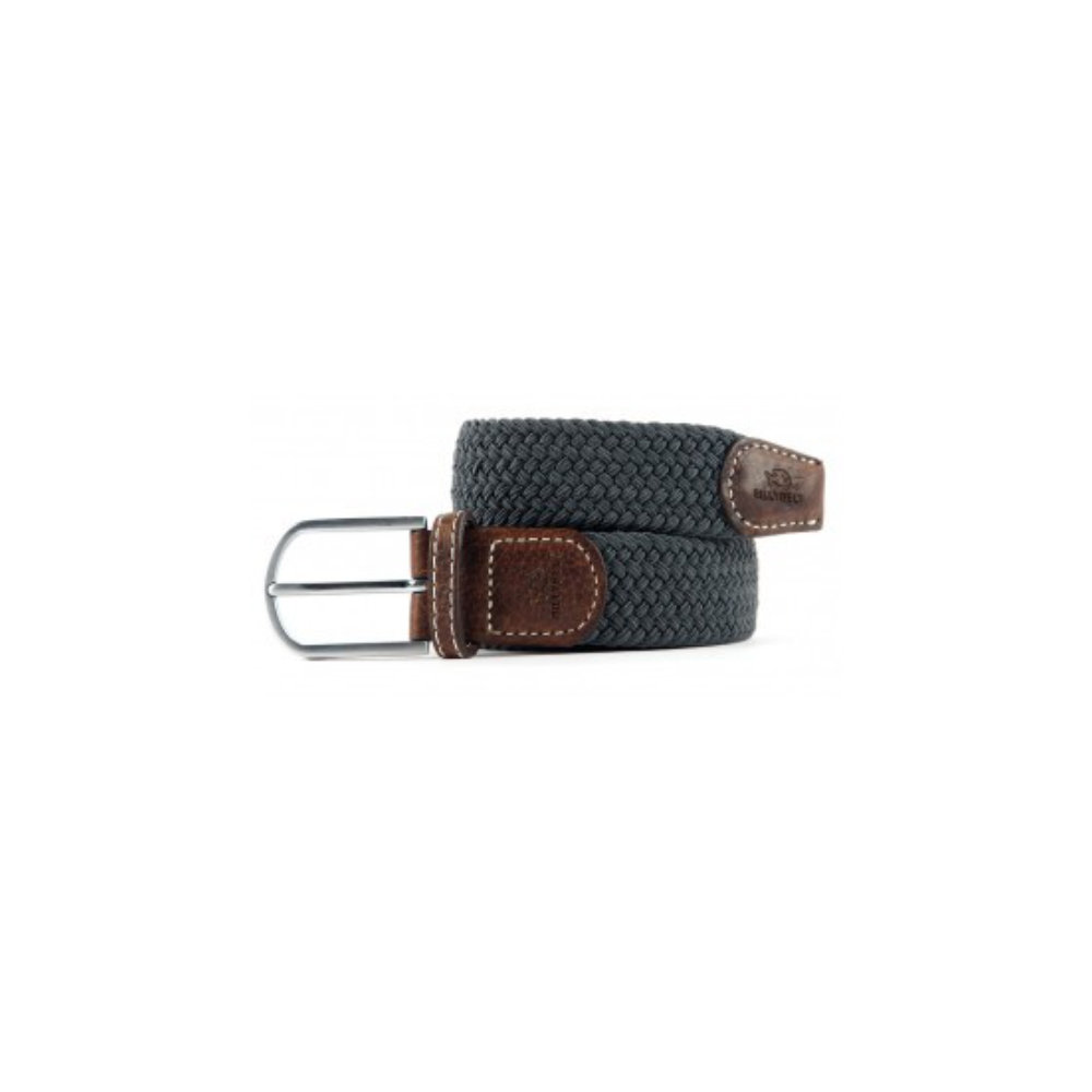 Billybelt - Elastic braided belt - Flannel Grey - Size 1