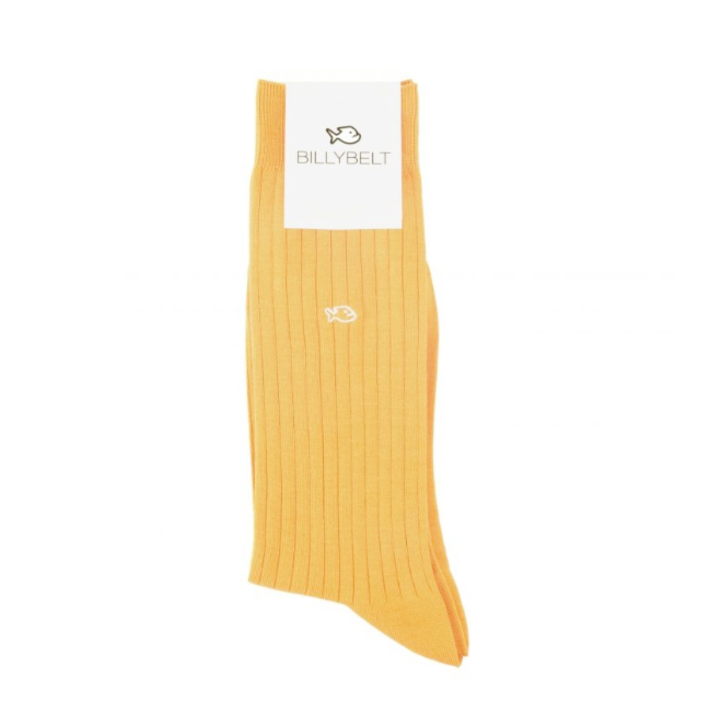 BillyBelt - Cotton lisle socks - Mustard
