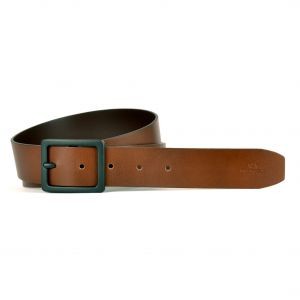 Billybelt - Ceinture en cuir - effet lisse - Cognac T 110