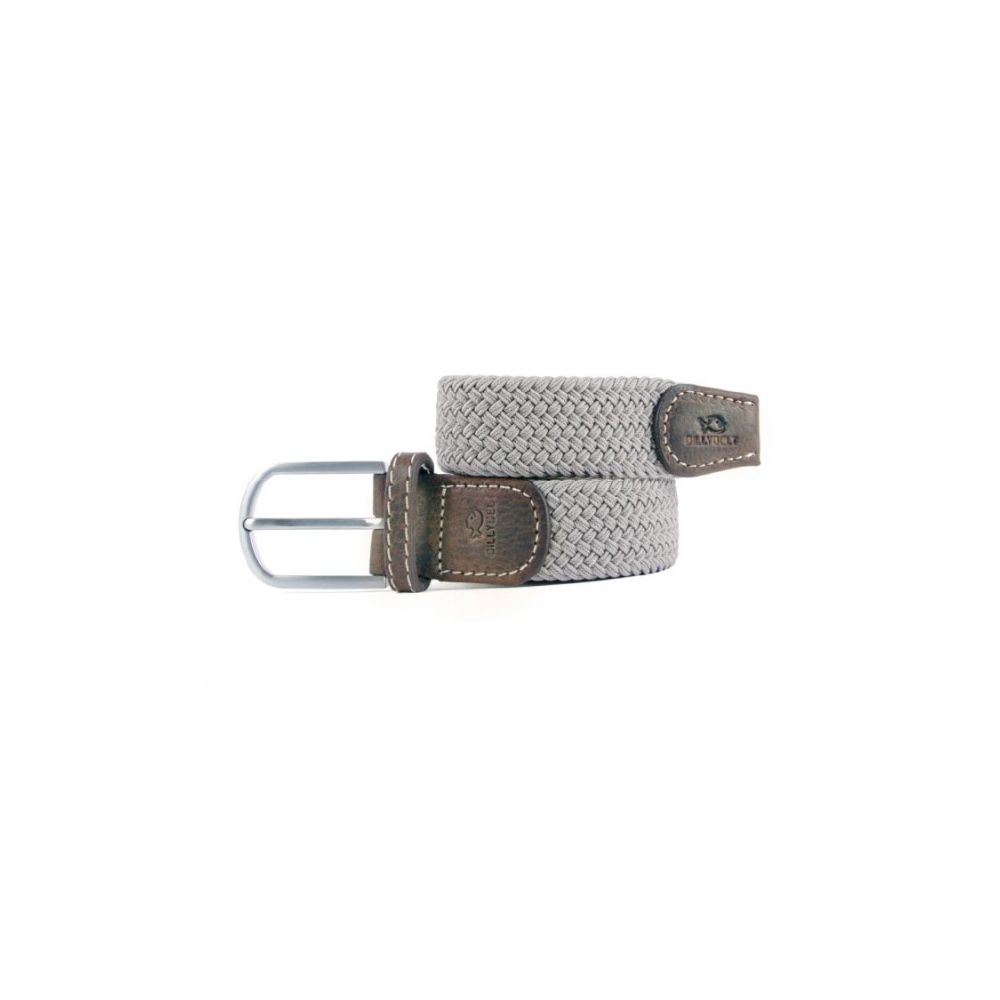Billybelt - Ceinture tressée élastique - Greige - Taille 1