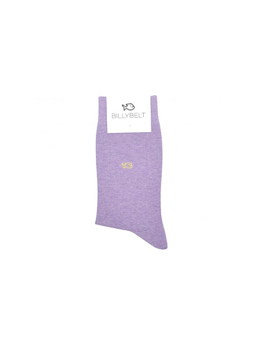 BillyBelt - Chaussettes Coton Unie - Parme
