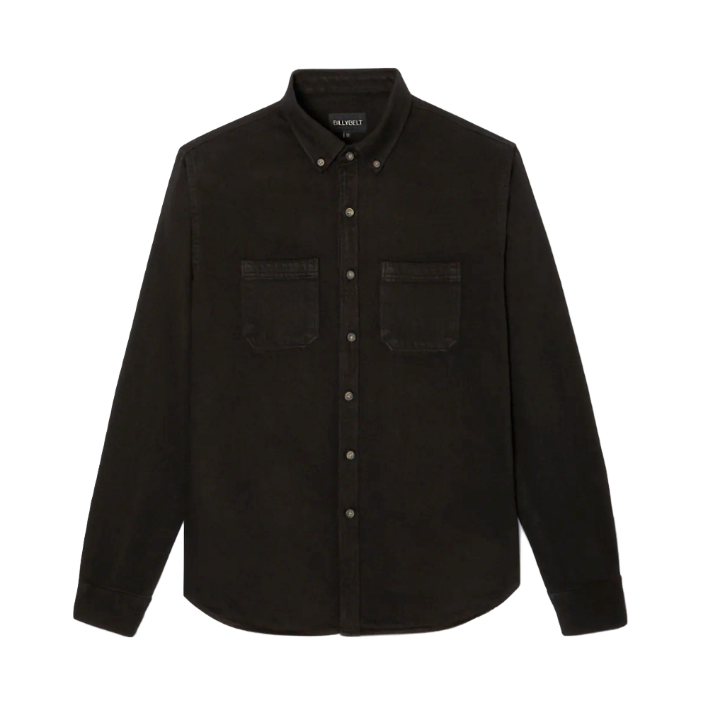 BillyBelt - Chemise en denim Noir - 7,5 oz - Medium