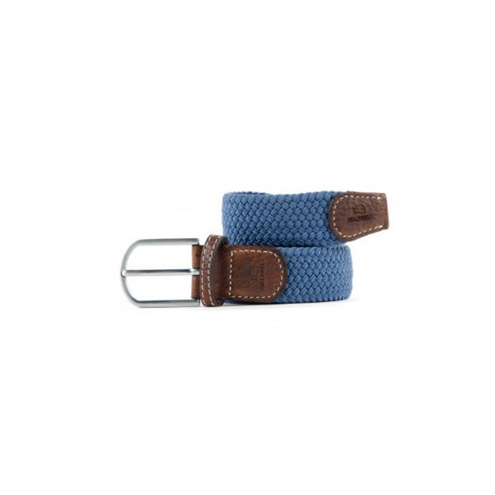 Billybelt - Ceinture tressée élastique - Bleu Air Force - Taille 0
