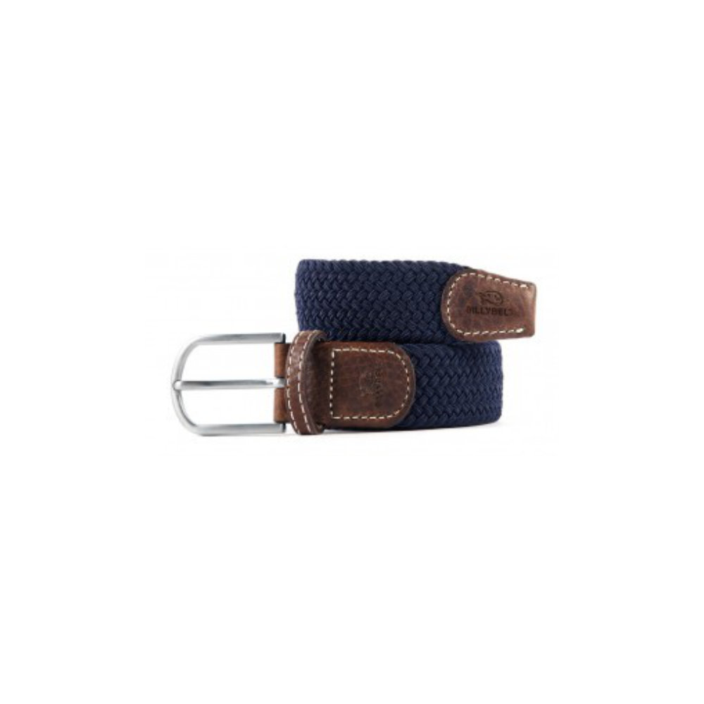 Billybelt - Elastic braided belt - Navy Blue - Size 0