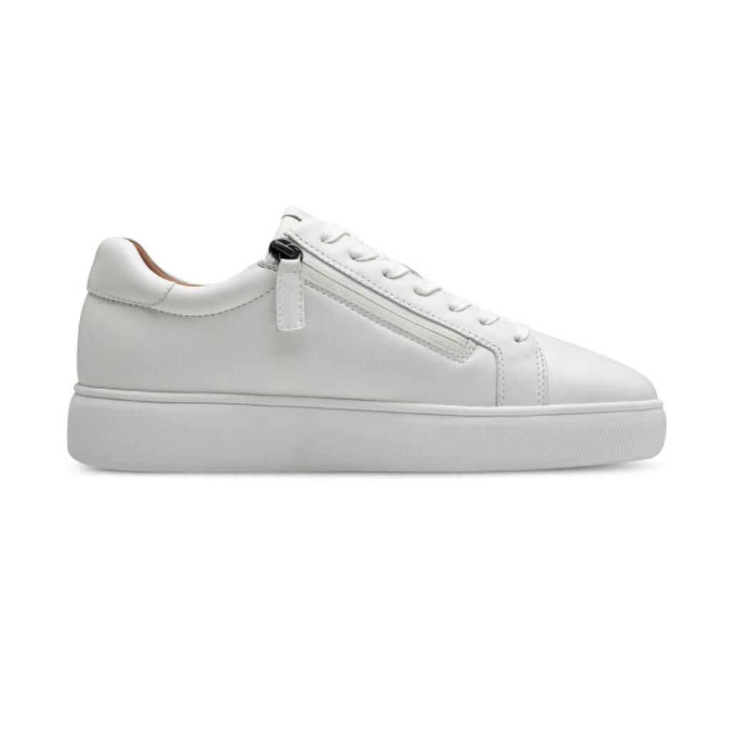 Tamaris - Chaussure de Sport - Cuir Blanc - Taille 42