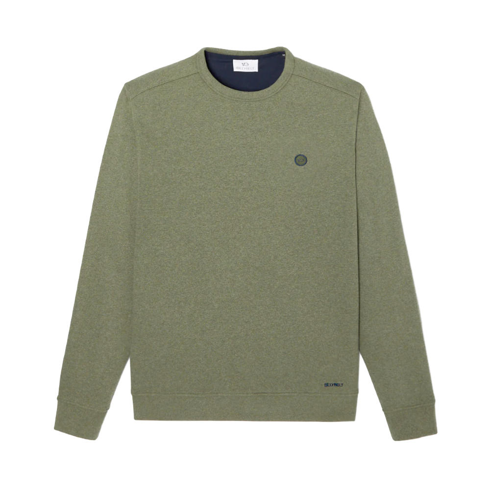 BillyBelt - Sweatshirt en coton biologique 400 gr - Kaki Chiné - M