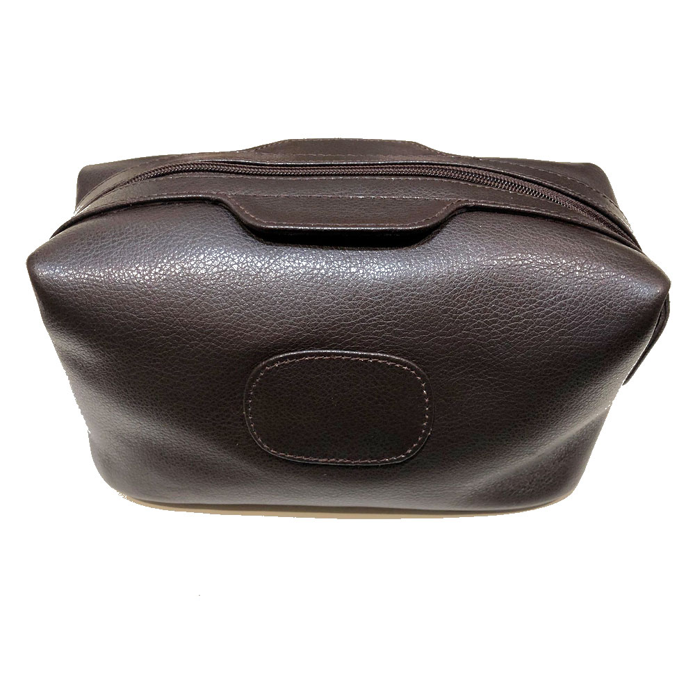 Trousse de toilette - Cuir Brun