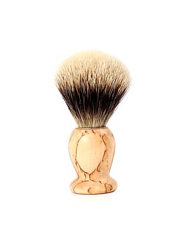 Gentleman - Pure White Brush - Birch - 21mm