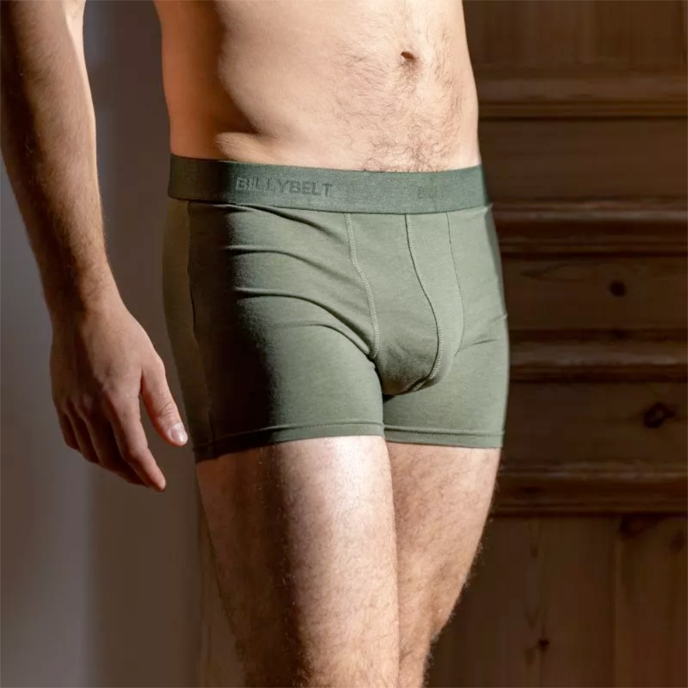 Billybelt - Boxer - Vert Kaki Chiné - Large