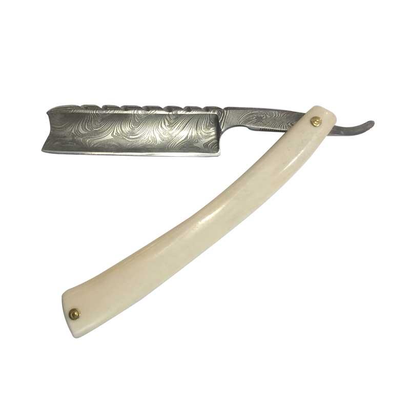 Gentleman - 8/8 Damascus Steel - Bone