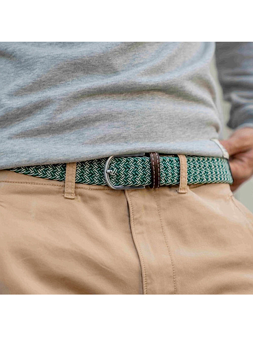 Billybelt - Ceinture tressée élastique - Irish - Taille 1