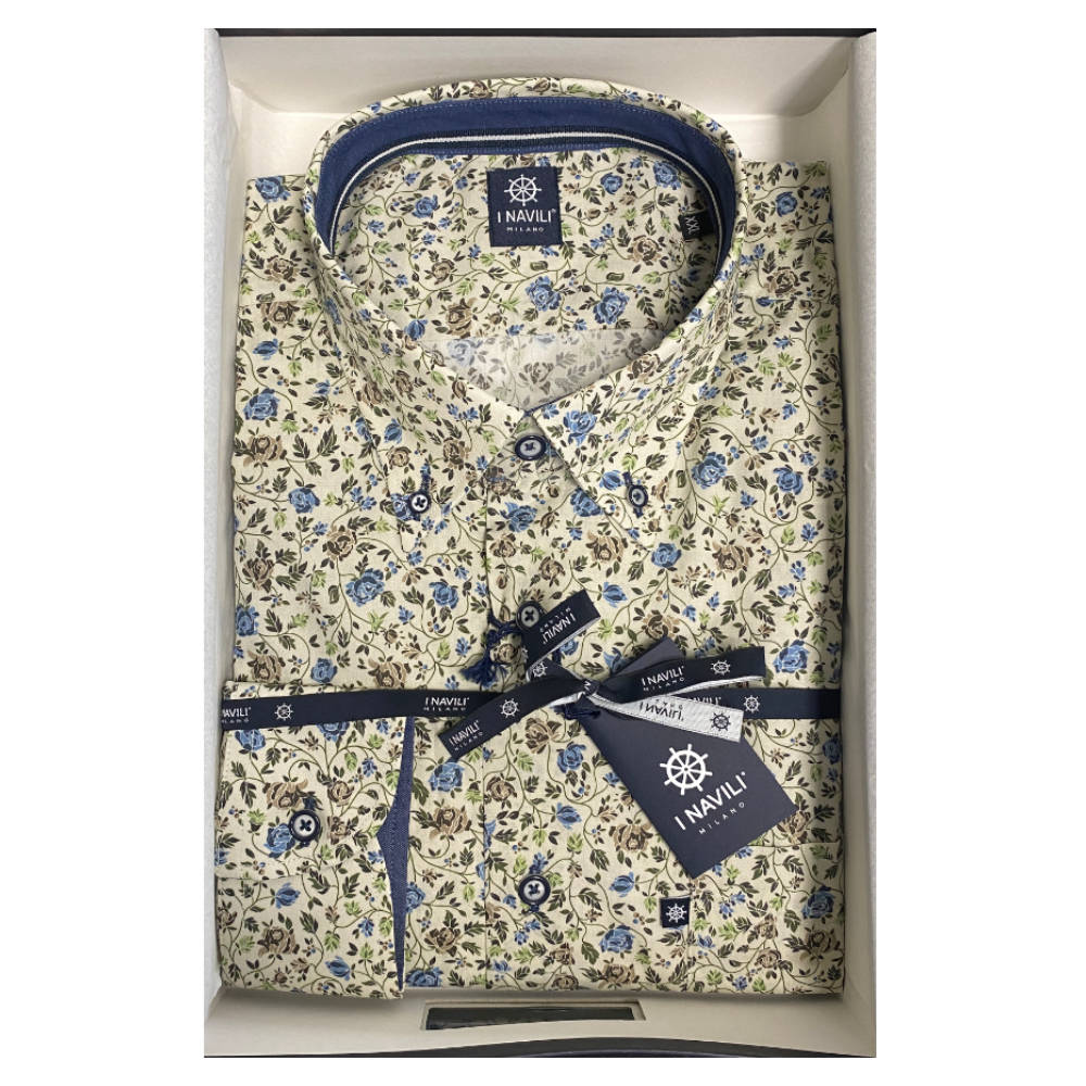 Navili - Beige Lampedusa Shirt - XL