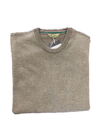 Galiffa - Buiscuit Brows Pullover - Round collar - 4XL