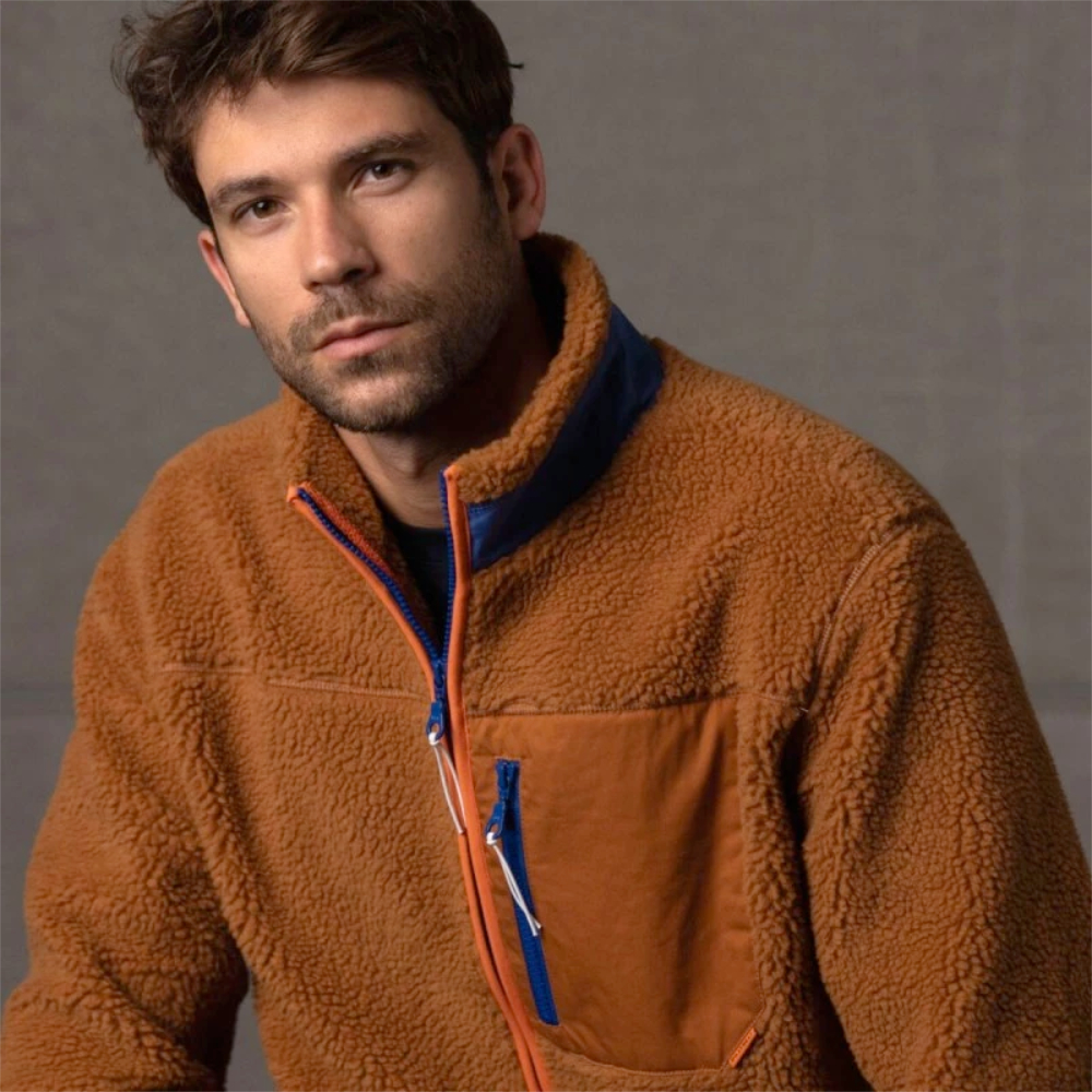 BillyBelt - Sherpa Jacket - Camel - 2XL