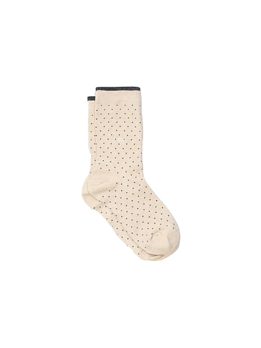 BillyBelt - Chaussettes en coton peigné Square - Ecru