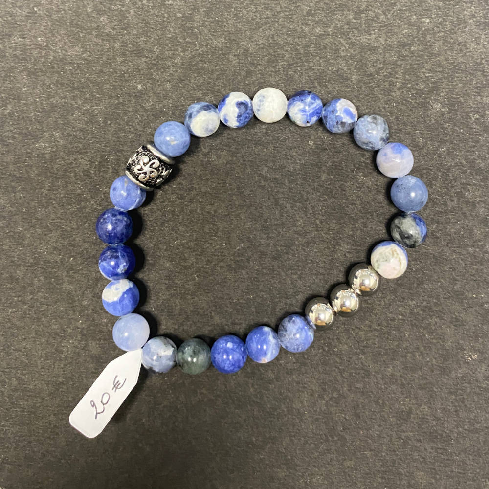 Willems - Fancy bracelet - Stone and steel