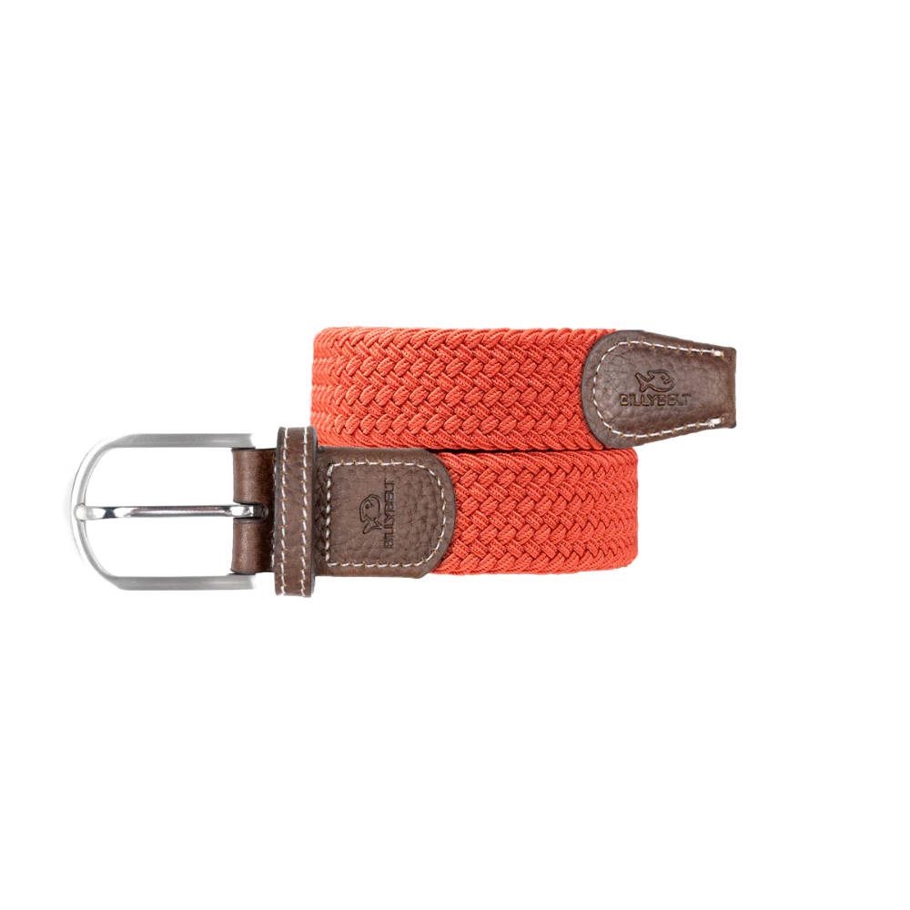 Billybelt - Elastic braided belt - Rouge Carmin - Size 1