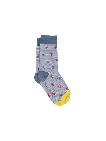 BillyBelt - Chaussettes en coton peigné Animaux - Homard