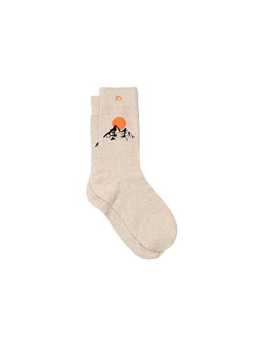BillyBelt - Chaussettes en coton peigné à motifs - Mont blanc
