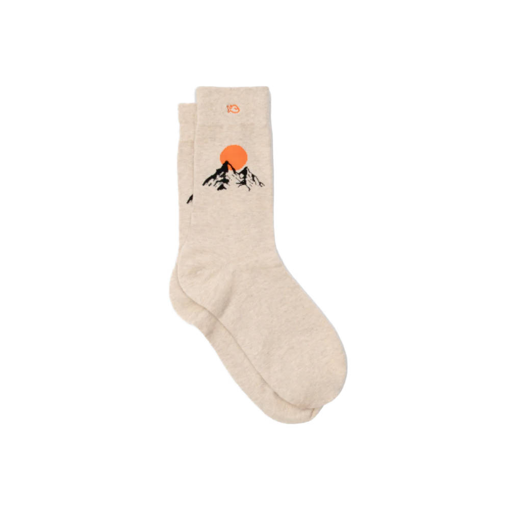 BillyBelt - Combed cotton patterned socks - Mont blanc