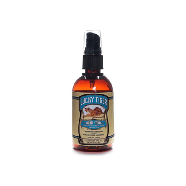 Lucky Tiger - Deodorant & Body Spray with Vetiver - 100ml