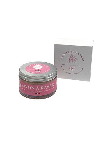 Savon à barbe - Rose - 200g