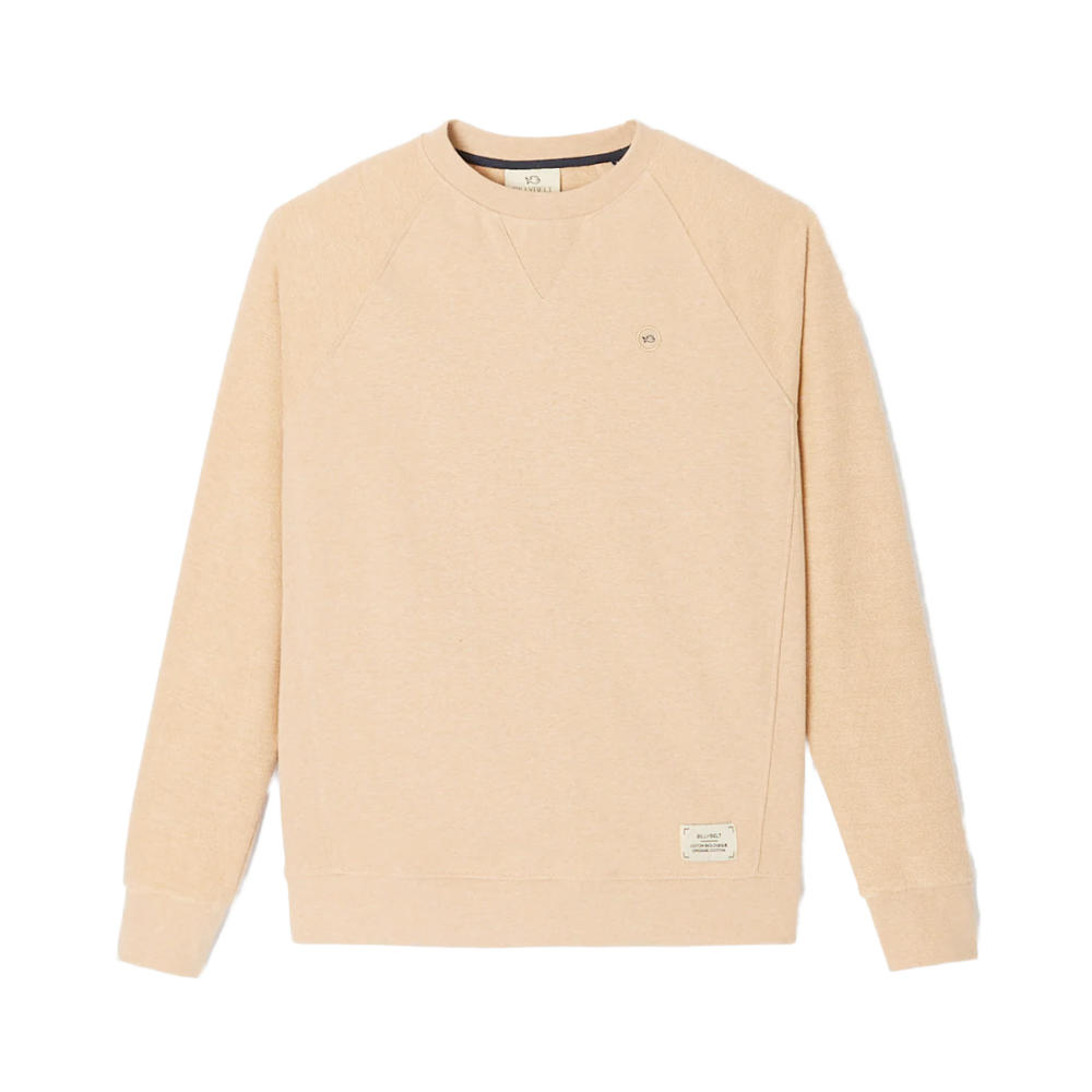 BillyBelt - Organic cotton sweatshirt 400 gr - Beige - M