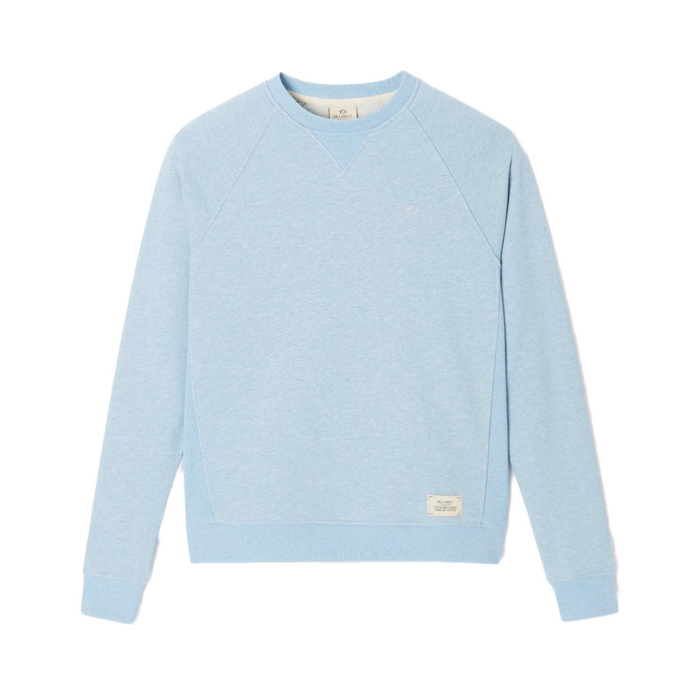 BillyBelt - Organic cotton sweatshirt 400 gr - Light blue - L