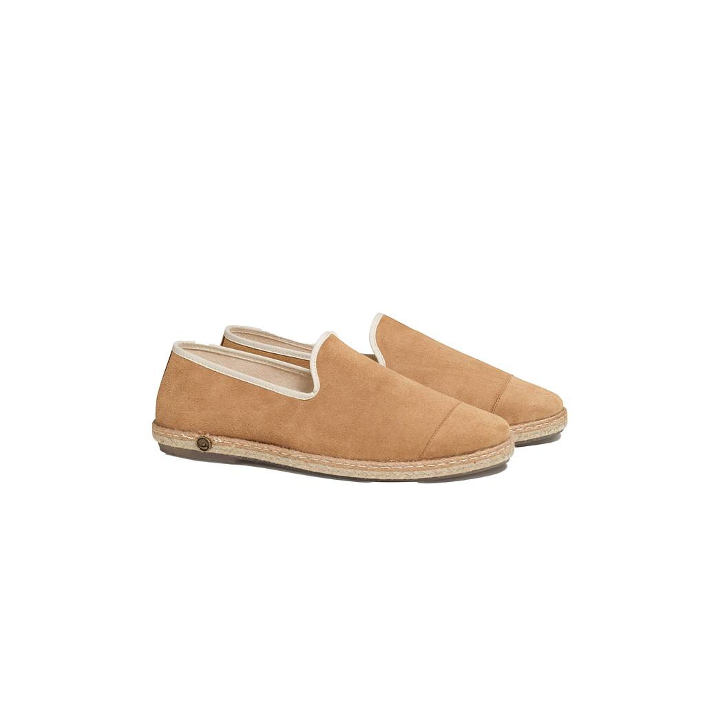Angarde - Camel leather espadrille - 46