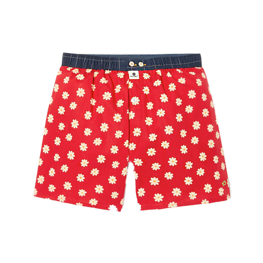 BillyBelt - Organic cotton boxer shorts - Margherita - Size XL