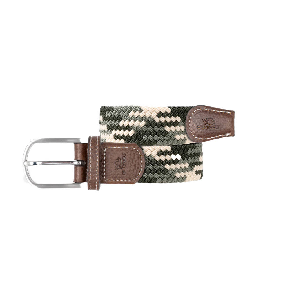 Billybelt - Ceinture tressée élastique - Amazonie - Taille 2