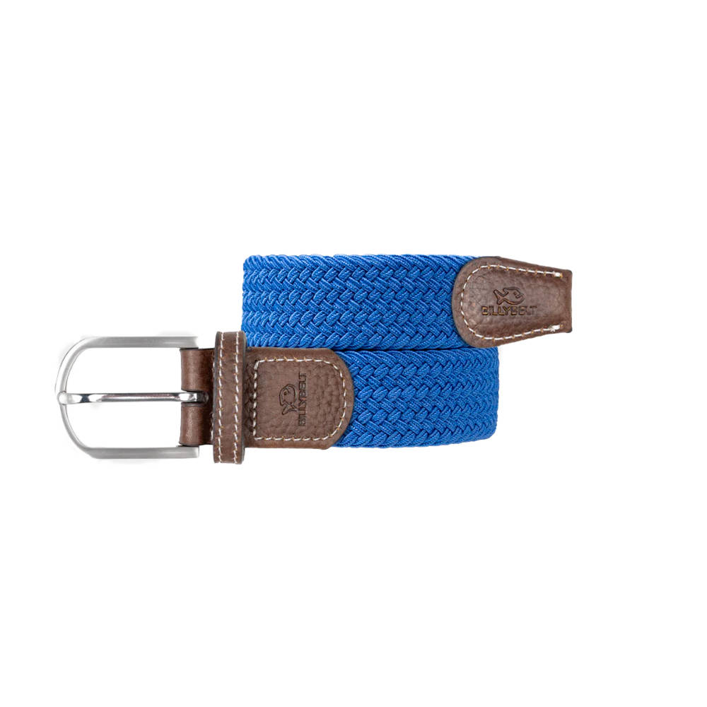 Billybelt - Elastic braided belt - Bleu Grec - Size 2