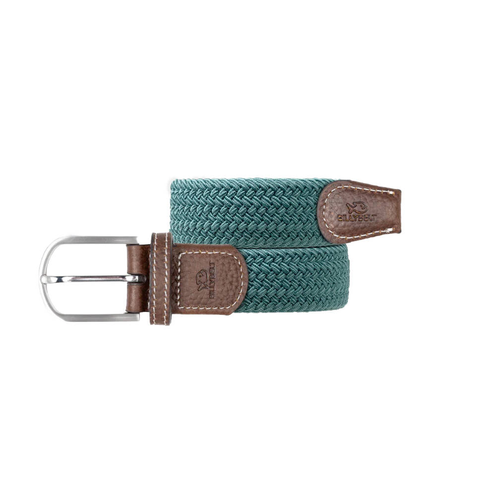 Billybelt - Elastic braided belt - Pin vert - Size 2
