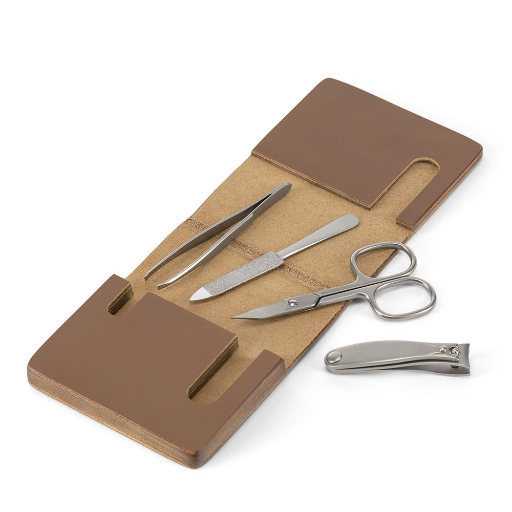 Muehle - Cowhide travel manicure set