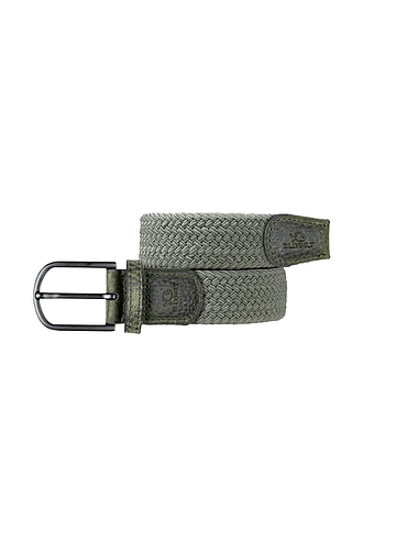 Billybelt - Ceinture tressée élastique - Dark forest - Taille 1