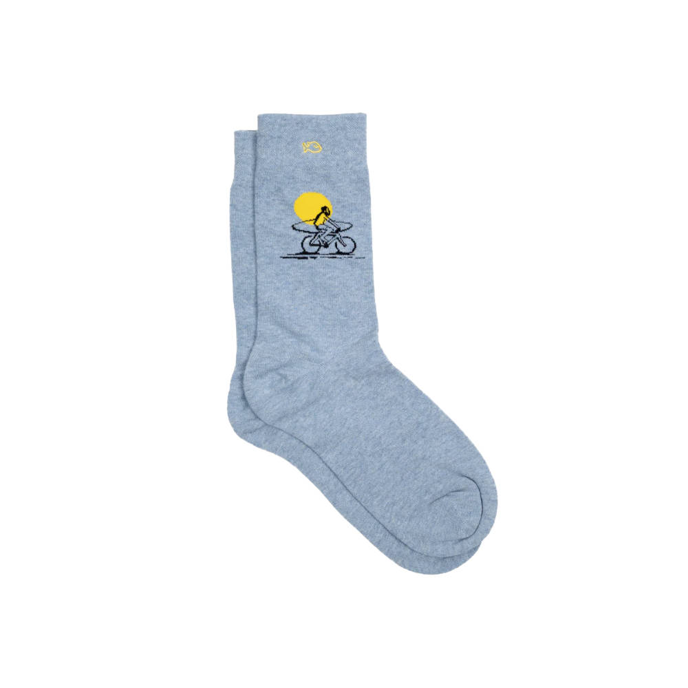 BillyBelt - Combed cotton patterned socks - Surfeur